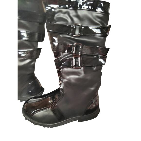 Ellie Shoes 1031 Darth 3-Buckle Men’s Boots – Black, LG (12/13), Knee-High Boots main image 5